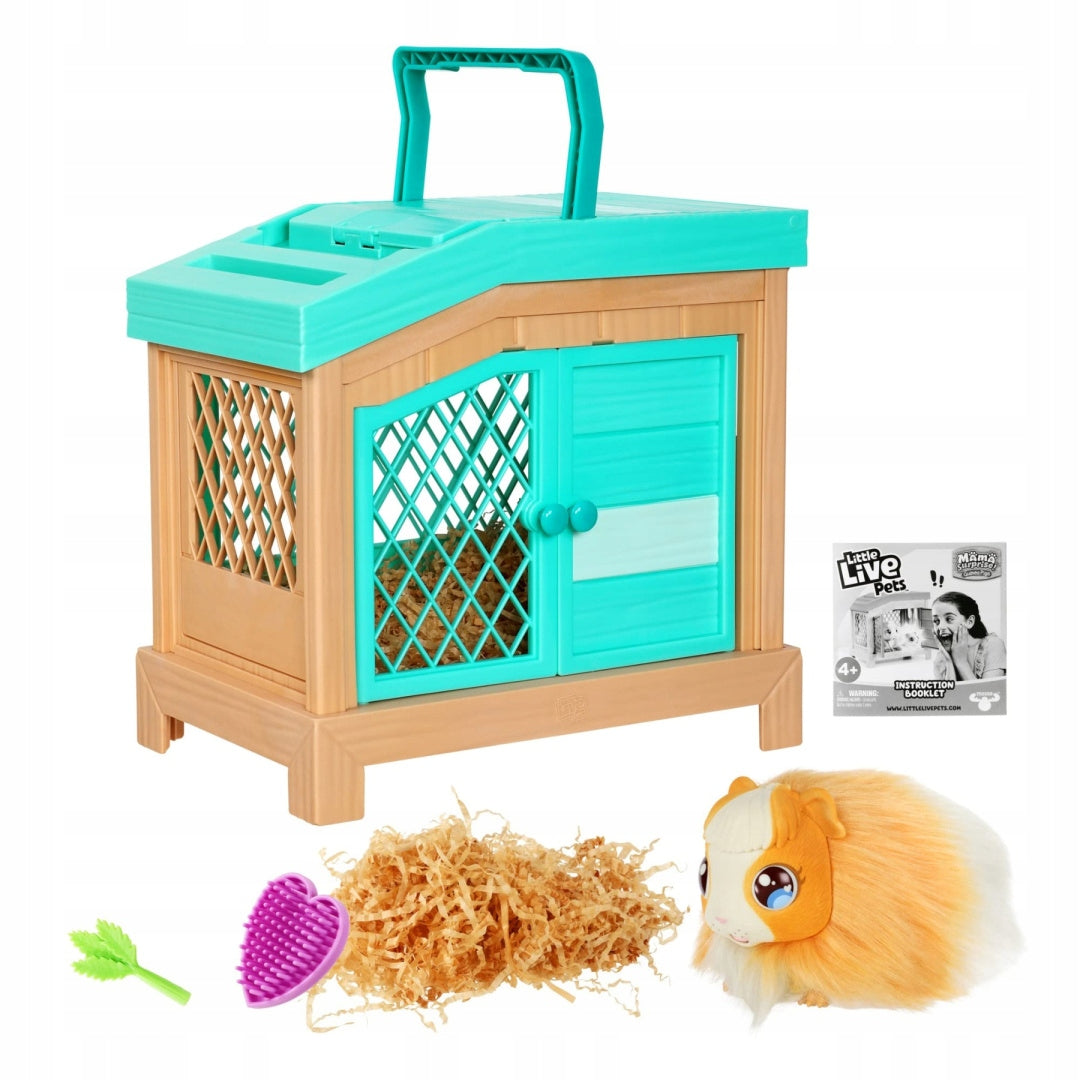 Little Live Pets Mama Surprise Guinea Pig Set + 3 Pigs + akc 26410 Packaging status original
