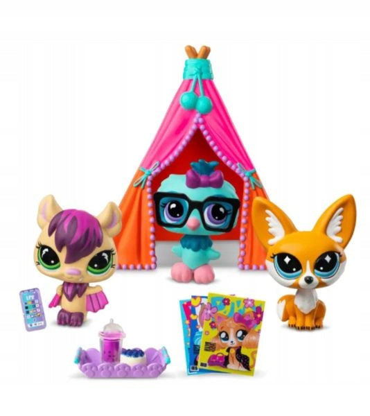 Littlest Pet Shop Pajama Party Figurine Set Manufacturer code 763407