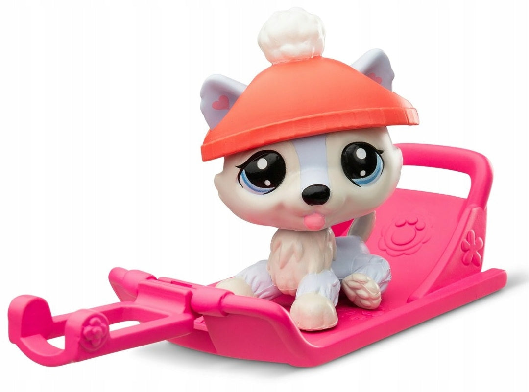 Littlest Pet Shop Snow Day Play Pack 00534 Snowman Day 3 Pets Brand Littlest Pet Shop