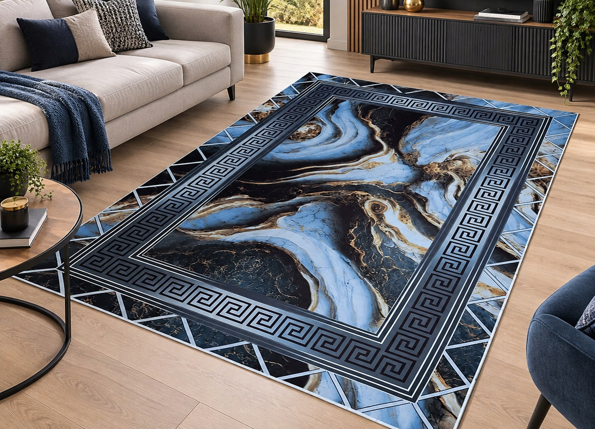 Living Room Rug 200x300 Modern Designs Stylish Elegant 3D Loft Effect Brand no brand