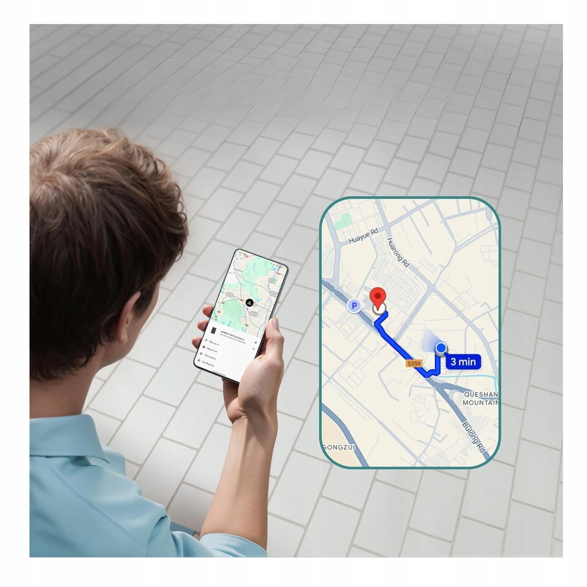 Locator CM915 Items Smart Tag Battery 5 Years Waterproof IP68 DIY Manufacturer code Lokalizator CM915 Przedmiotów Smart Tag