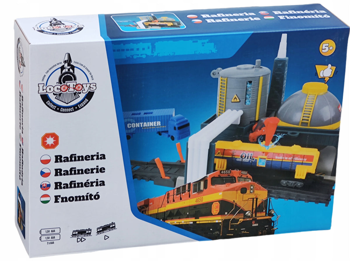 Loco Toys - refinery + wagon + TIR expansion kit