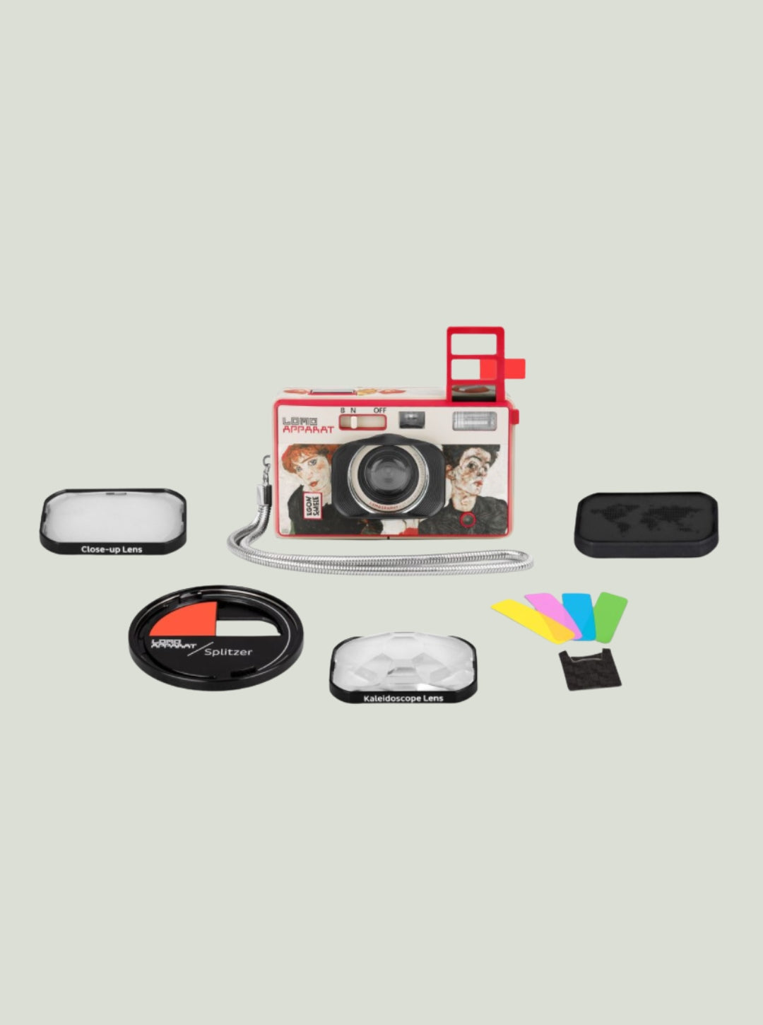 LomoApparat 21 mm Wide-angle Camera Schiele Edition Lomogr Model Aparat analogowy LomoApparat 21 mm Wide-angle Came