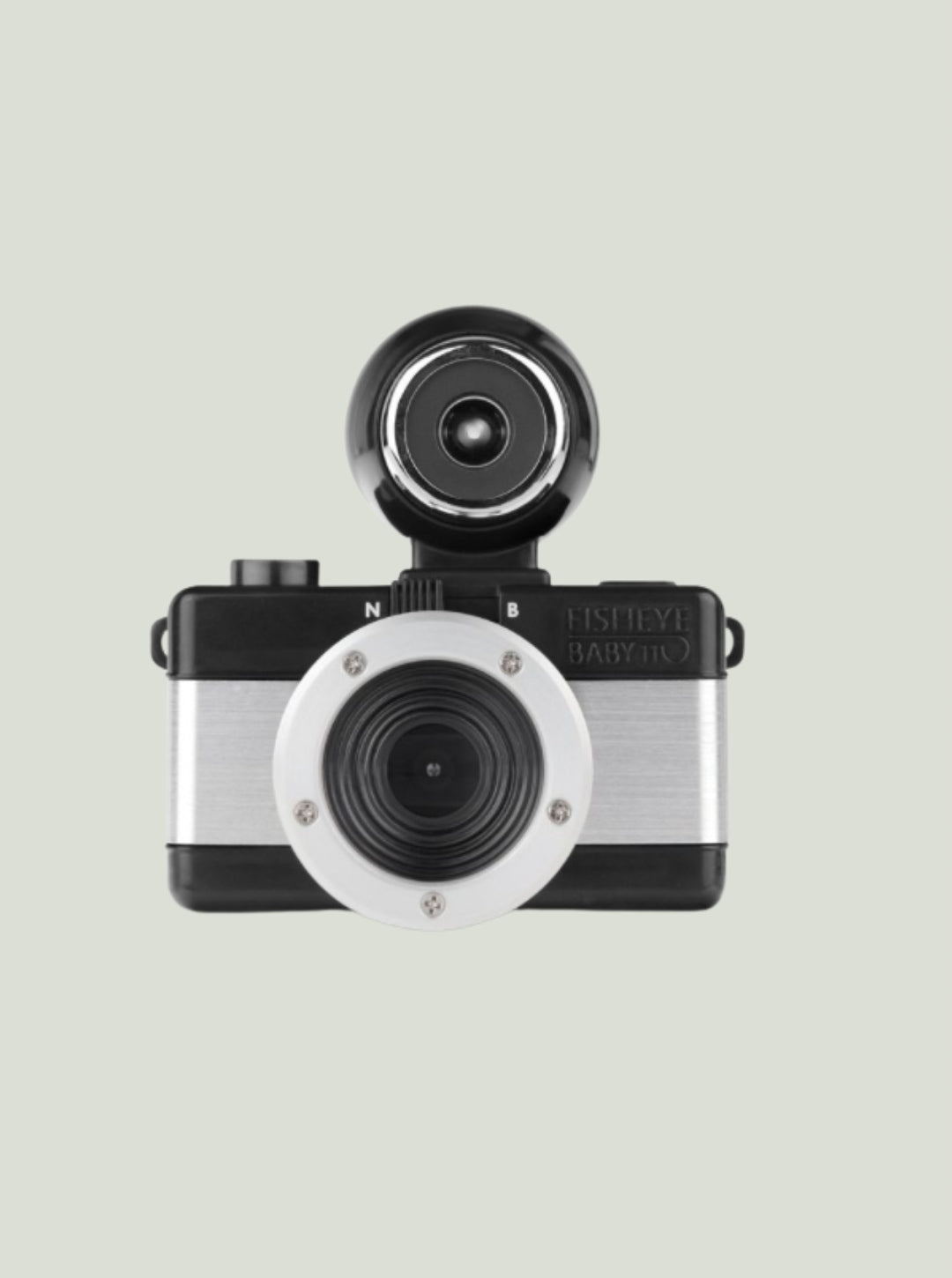 Lomography Fisheye Baby 110 Analog Camera - Metal Black LO