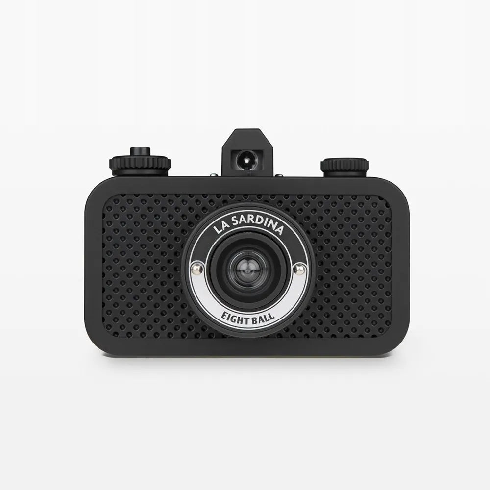 Lomography La Sardina Qudrat 8Ball Edition camera Manufacturer code sp100ab