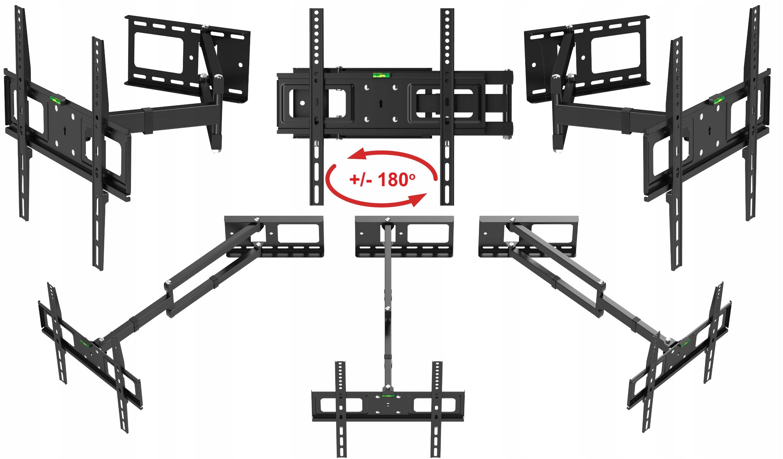 Long 72cm TV Holder TV Hanger 26-60 Inch Corner Universal Packaging status original