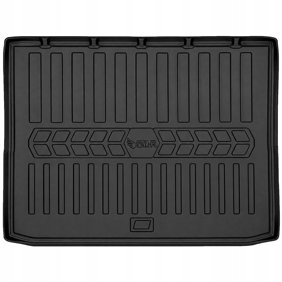 Luggage mat Opel Zafira Tourer С (2012-2019) version 7 seater (fold=>