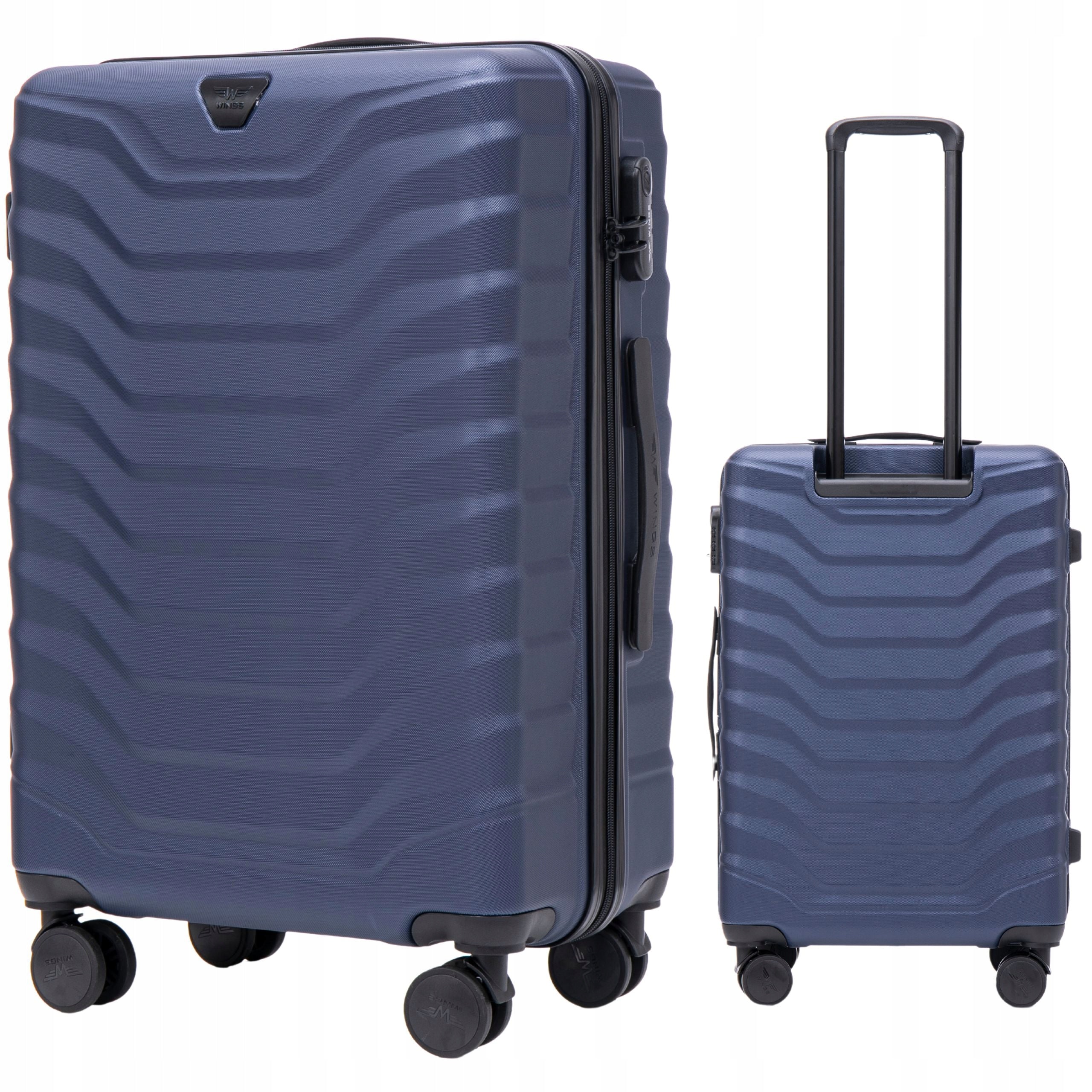 Luggage on 4 wheels with ABS WINGS Travel case for aircraft