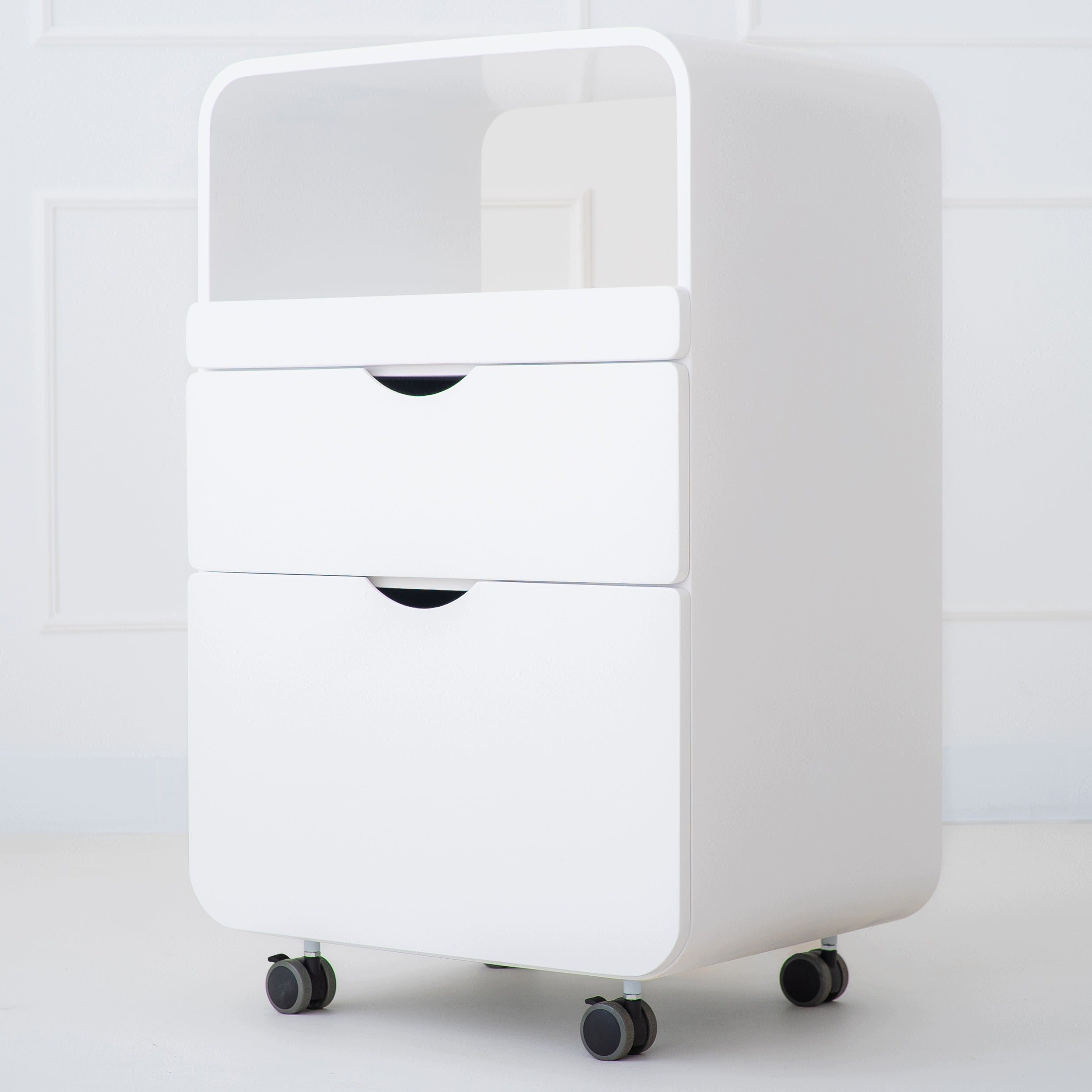 Lumi Cosmetic Table Mobile Assistant On Wheels with Drawers Habys Medical device no