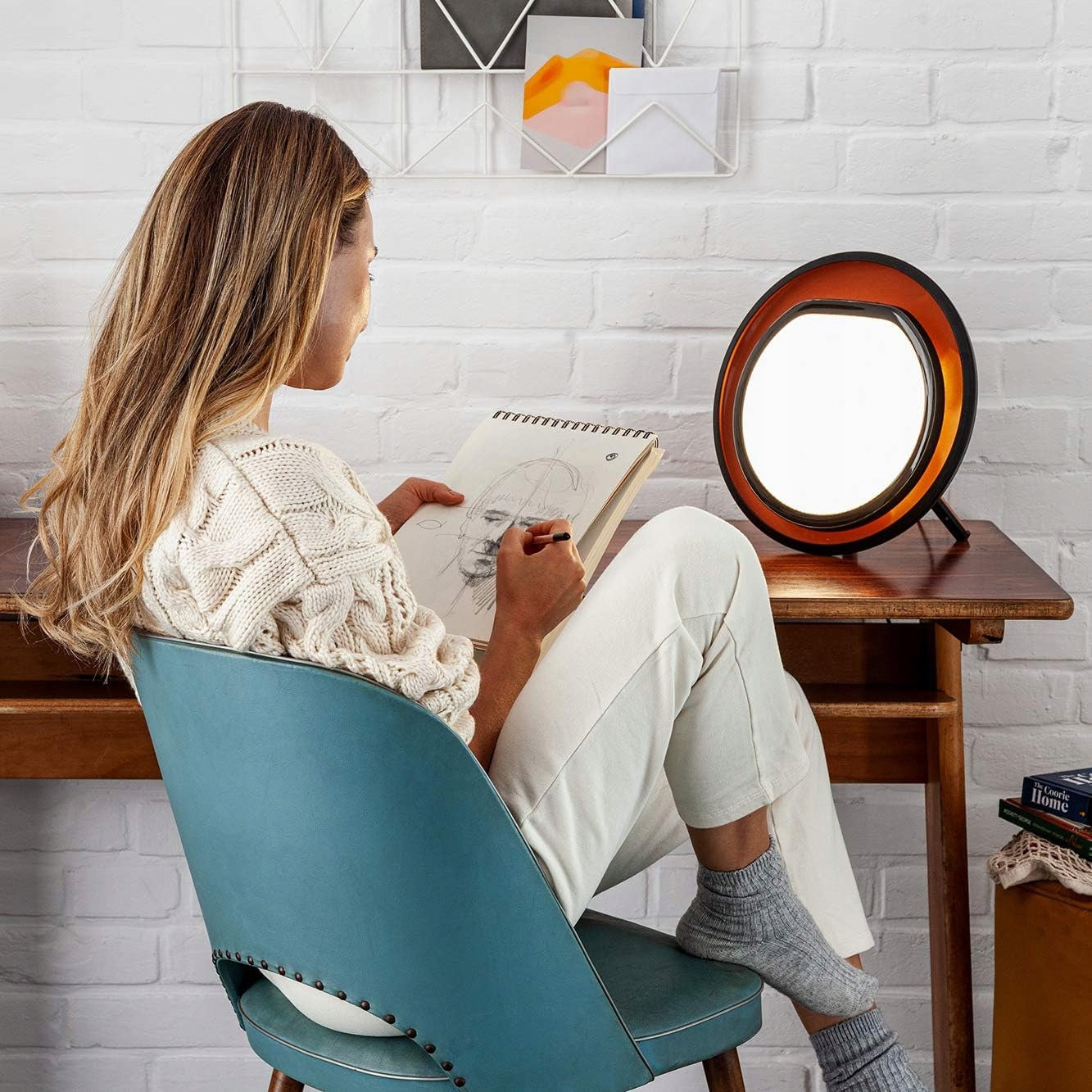 Lumie Halo Antidepressant treatment lamp for light therapy 10.000 lux Medical device no