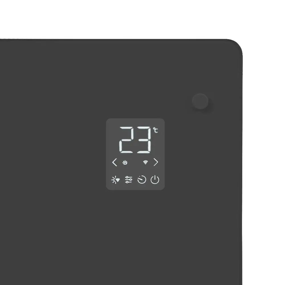 Luxury WiFi Electric Heater - Glass Panel - 1000W - Grey | WIFI Manufacturer code CH510AC_GREY#FF