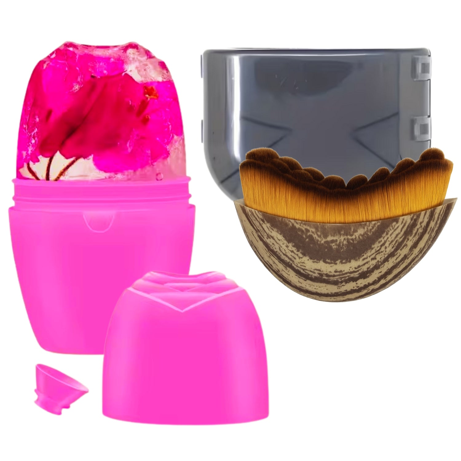 Lymphatic Brush for Lymphatic Drainage Ice Massager for Neck Face