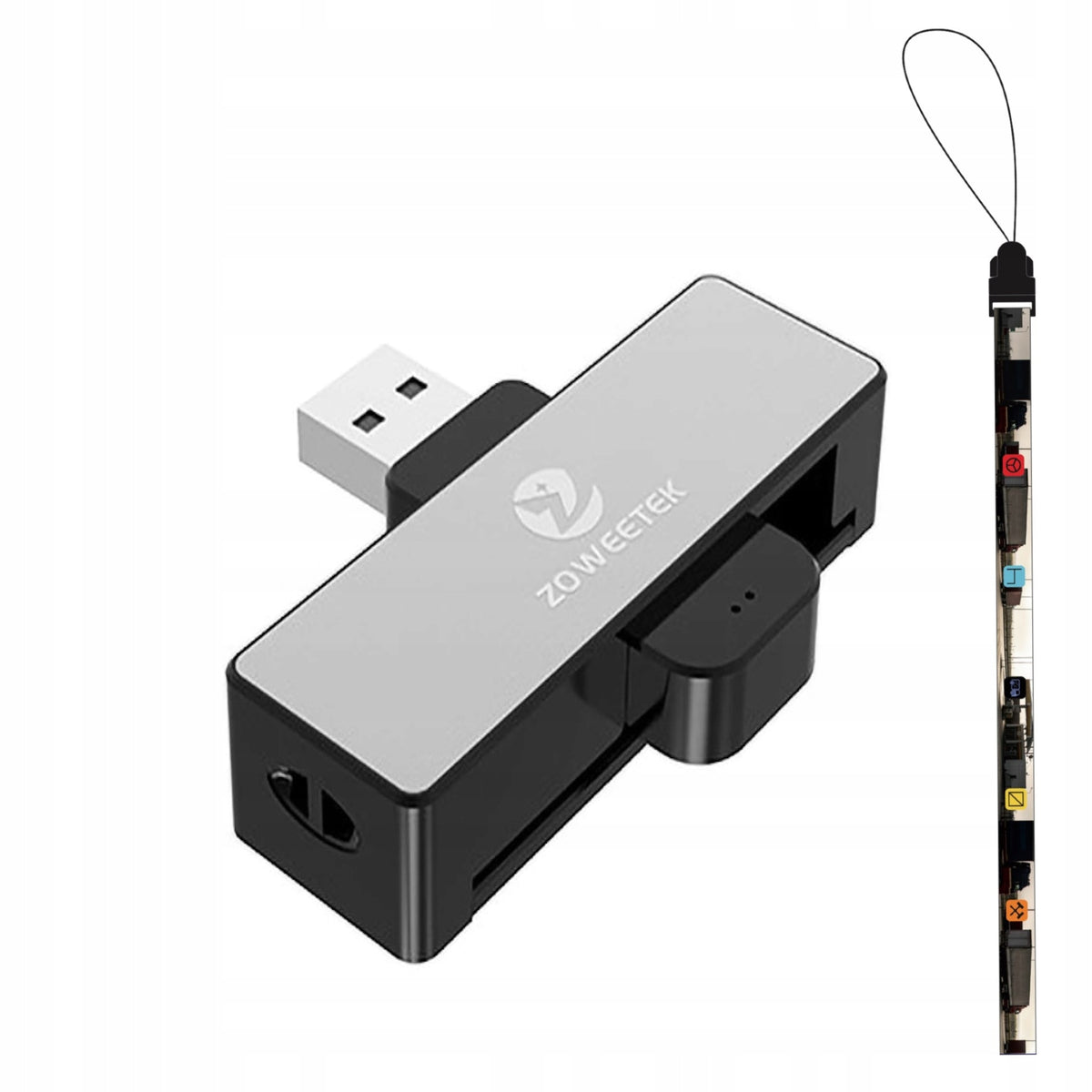 M.Tacho | Driver Card Reader | CSCR-33A | USB-A | + LANYARD | Violations| Packaging status original