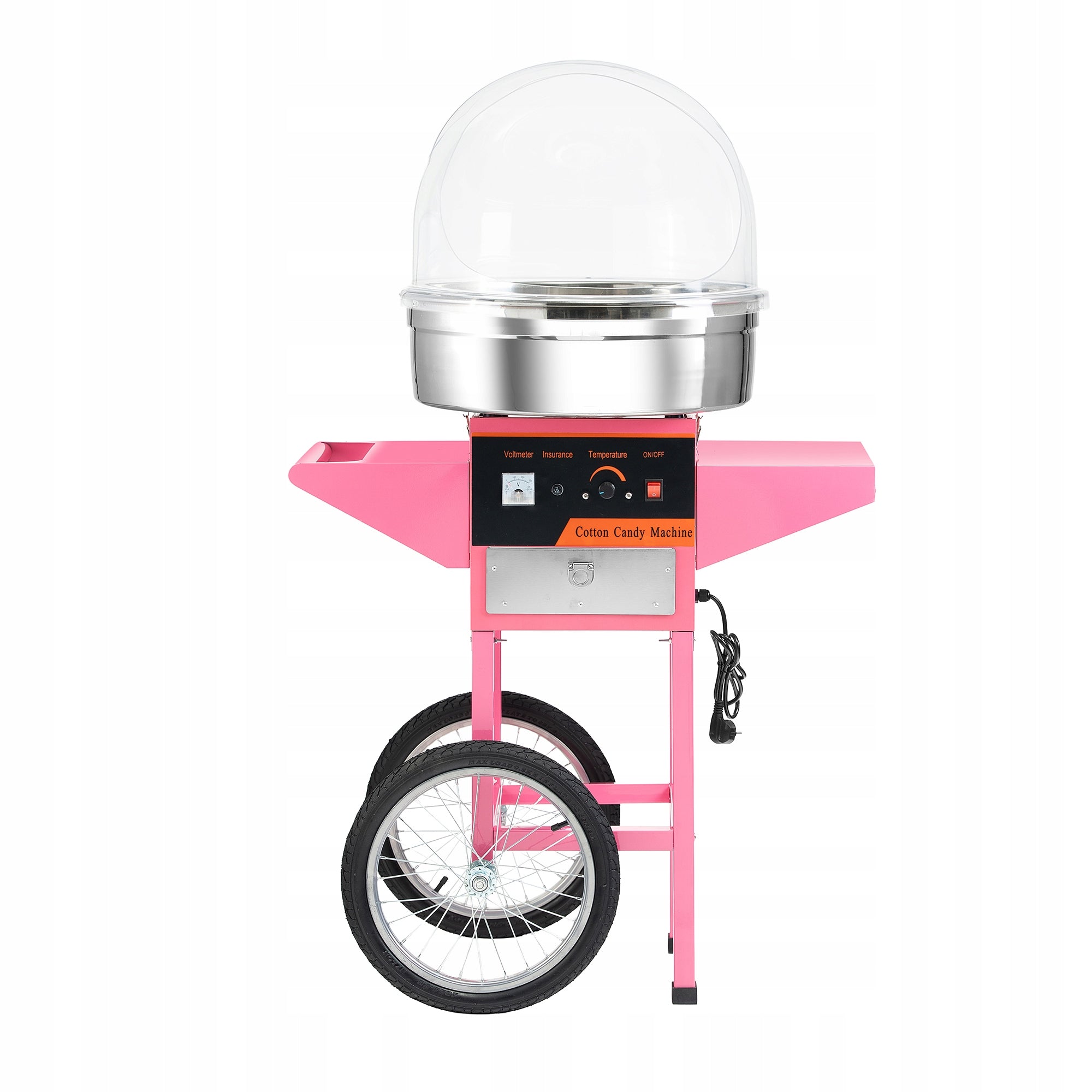 MACHINE COTTON CANDY MACHINE PROFESSIONAL ON ELECTRIC WHEELS 980W Brand no brand