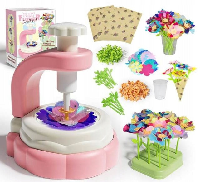 MACHINE FOR CREATING FLOWERS 3D CREATIVE SET XXL 160 EL DIY BOUQUETS