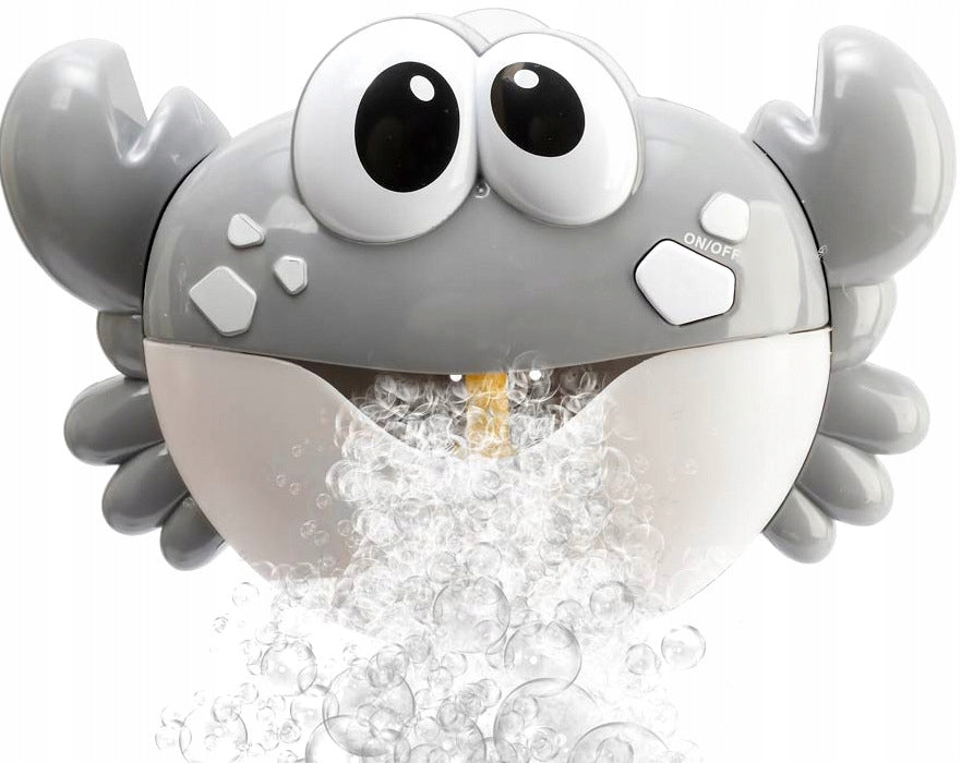 MACHINE FOR MAKING BUBBLES OF FOAM IN THE BATH CRAB TOY FOR CHILDREN
