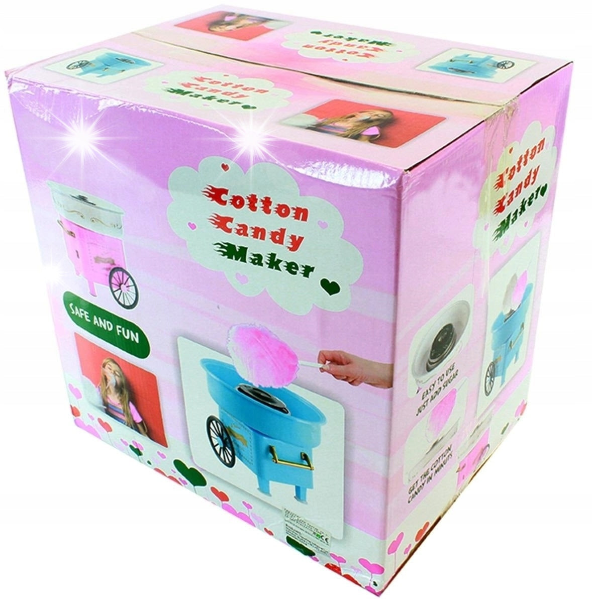 MACHINE FOR MAKING COTTON CANDY HOMEMADE MACHINE