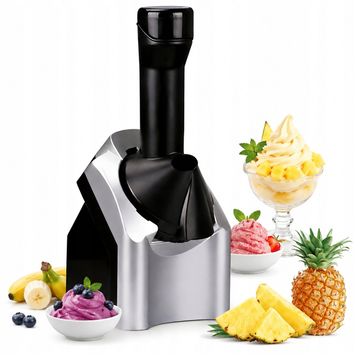 MACHINE FOR MAKING ICE CREAM SORBETS ICE CREAM
