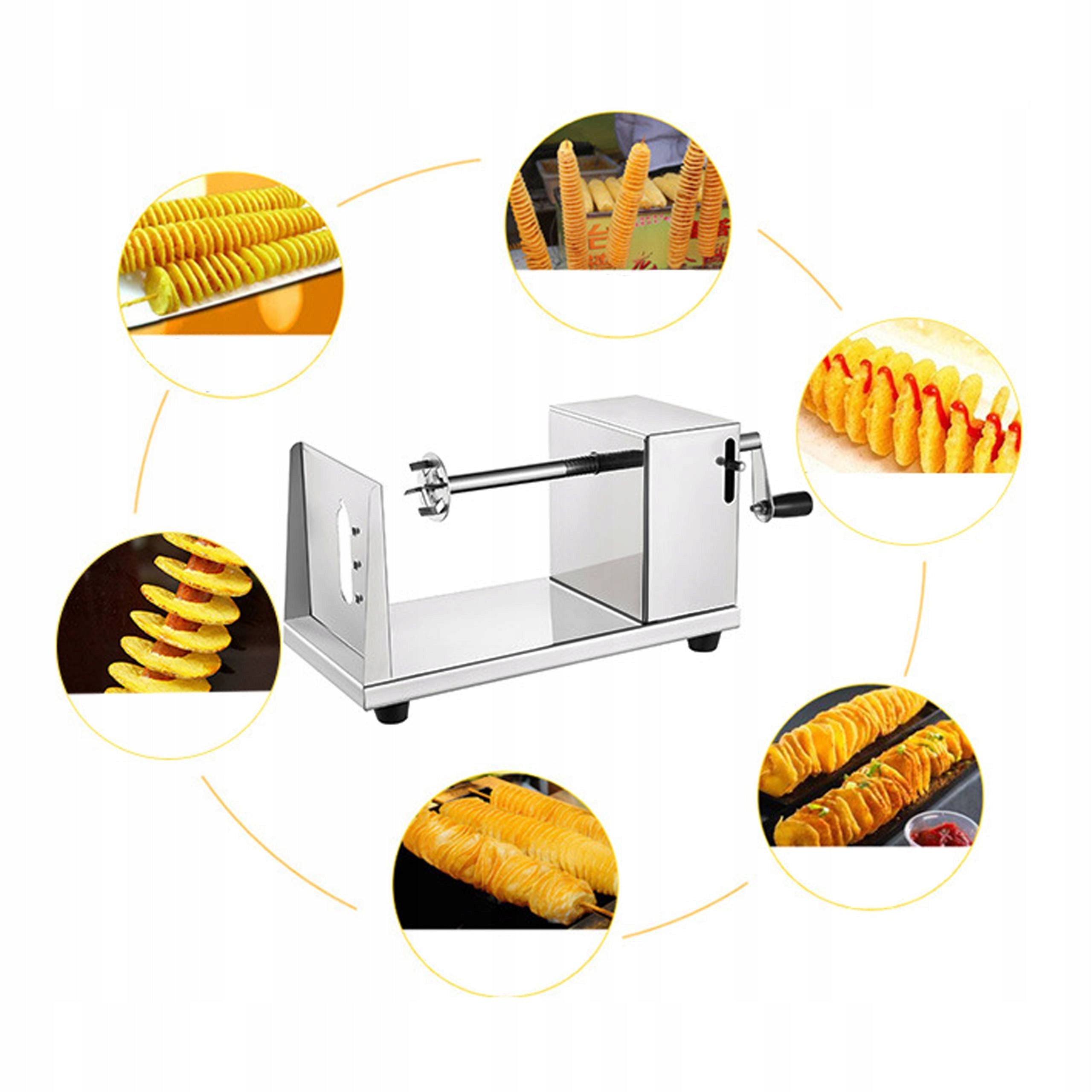 MACHINE FOR TWISTED SPIRA POTATO CHIPS Manufacturer code rwrw77