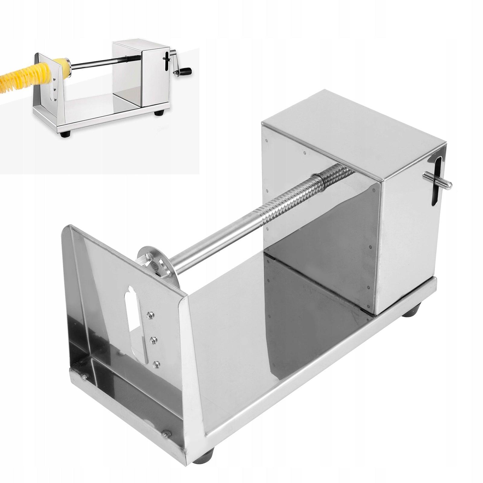 MACHINE FOR TWISTED SPIRA POTATO CHIPS