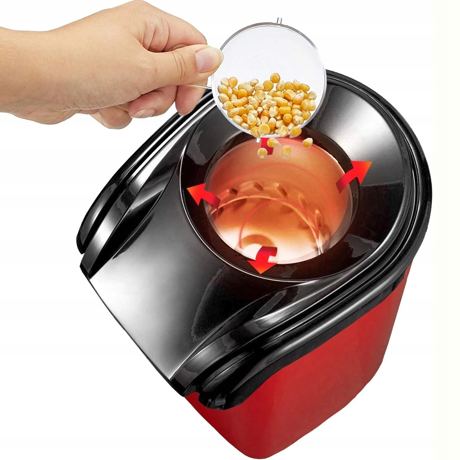 MACHINE HOMEMADE POPCORN MAKING MACHINE 1200W AUTOMATIC Brand no brand