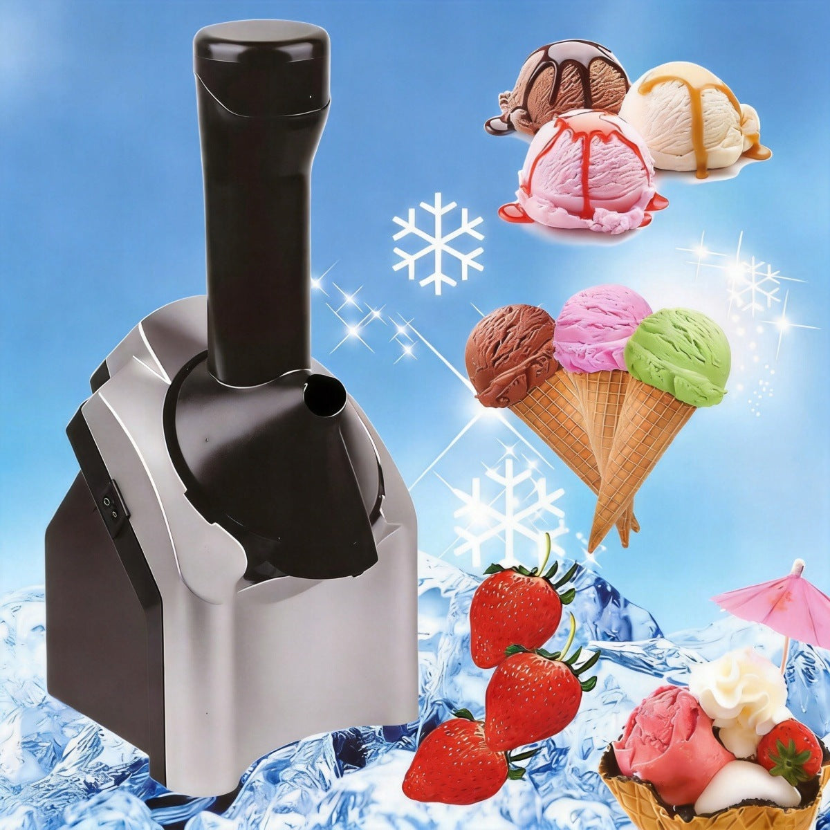 MACHINE ICE CREAM MACHINE SORBETS Packaging status original