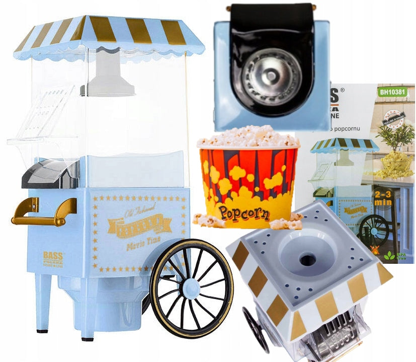 MACHINE POPCORN DEVICE PARTY CART
