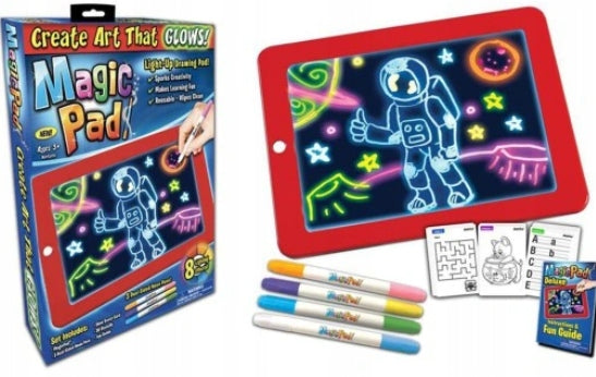 MAGIC DRAWING TABLET , KIDS GRAPHIC GIFT LED MAGIC PAD Brand no brand