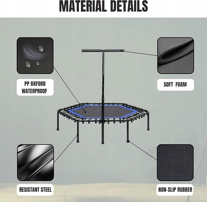 MAGIC SELECT Fitness trampoline 90 cm, foldable and quiet, easy installation Manufacturer code B0DGXSRSWQ