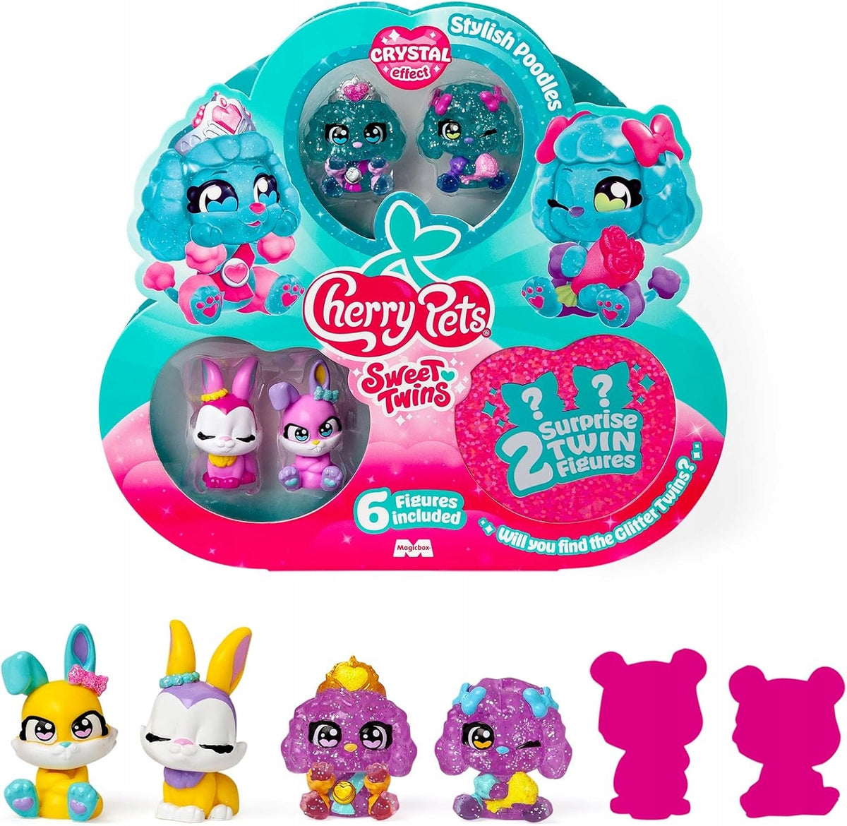 MAGICBOX - CHERRY PETS - SWEET TWINS SERIES - MULTIPACK Manufacturer code 050354