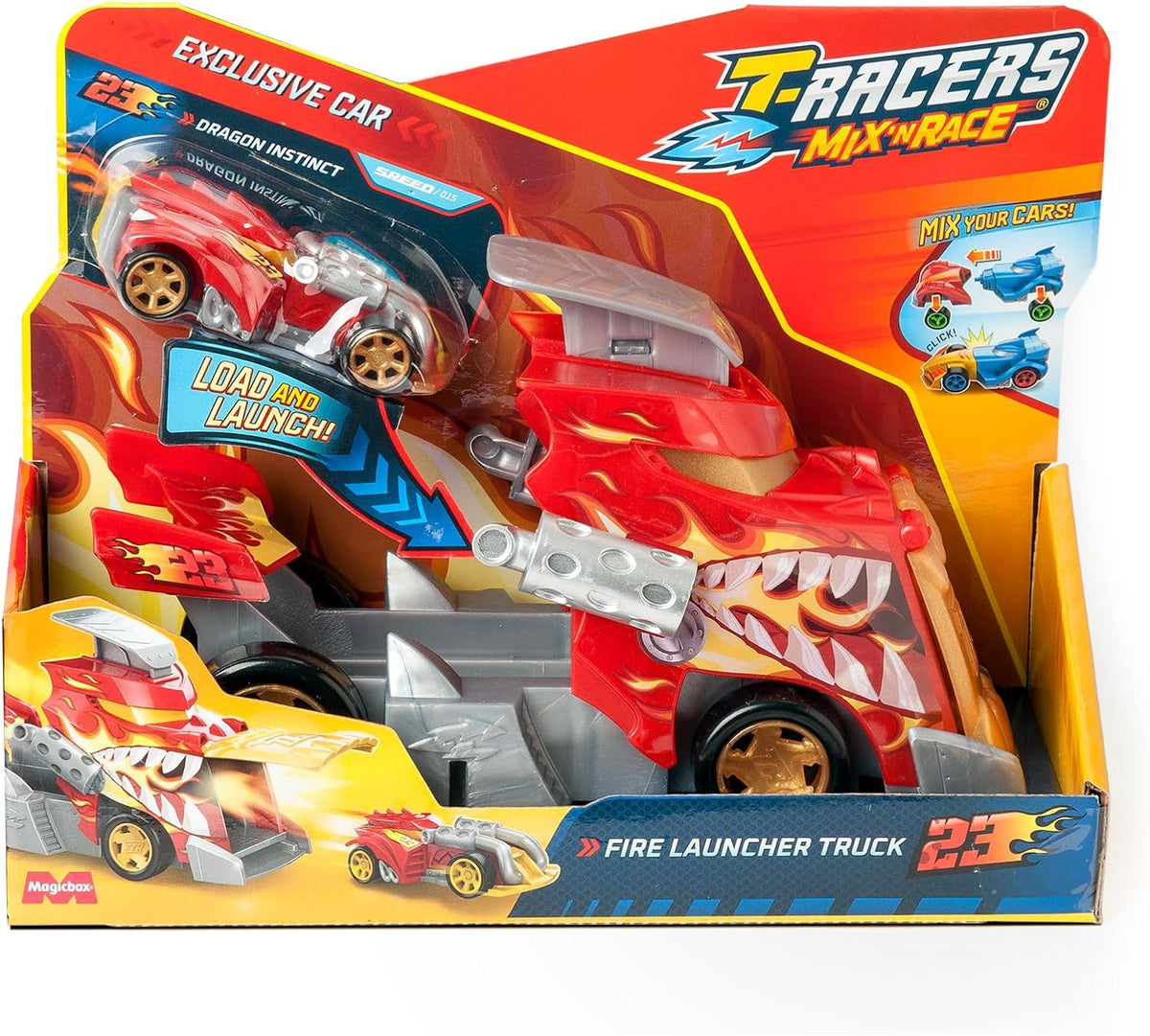 MAGICBOX - T-RACERS MIX & RACE SERIES - FIRE LAUNCHER TRUCK