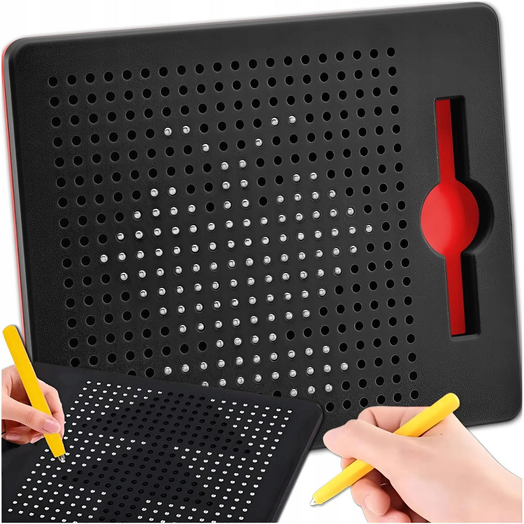 MAGNETIC BOARD MAGNETIC BALLS MAGPAD STYLUS WITH MAGNET + TEMPLATES