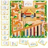 MAGNETIC BOARD MONTESSORI LABYRINTH LEARNING TO COUNT WOODEN SORTER Packaging status original