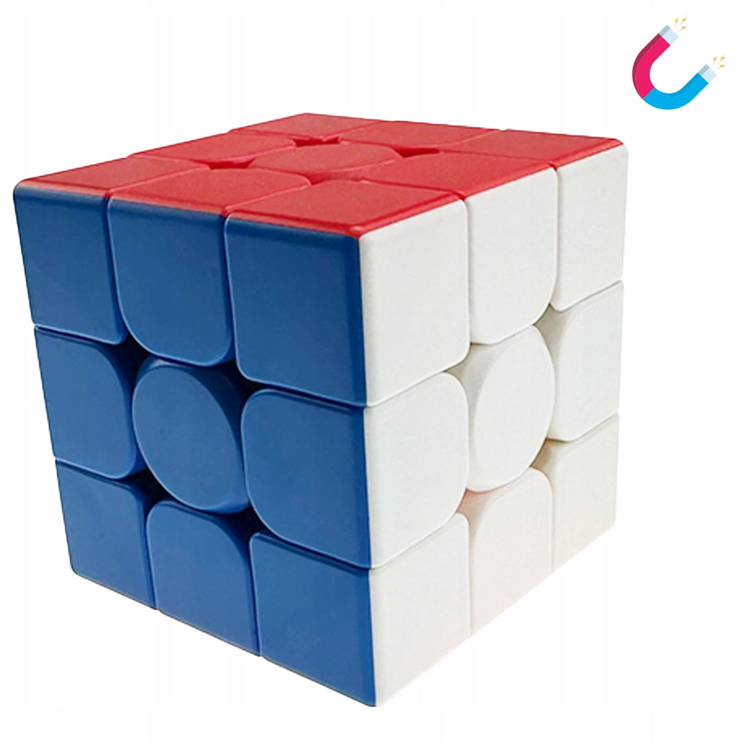MAGNETIC Cube MoYu 3x3x3 ADJUSTABLE FAST CUBE + STAND Packaging status original
