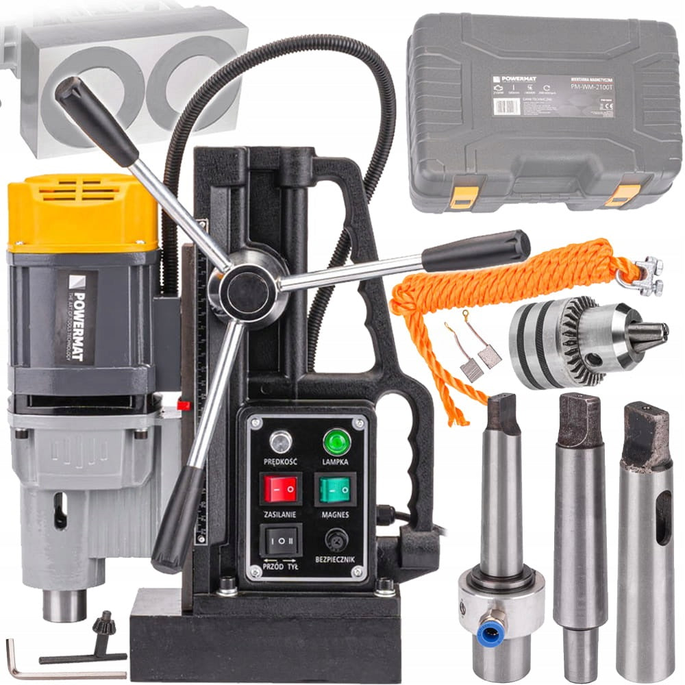 MAGNETIC DRILL THREADER 2100W 50MM MT3 MT2