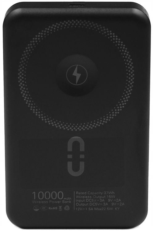 MAGNETIC INDUCTION POWERBANK 10000mAh HAZAKI 22,5W FOR MagSafe 2CABLES PD Manufacturer code NewTechnology-MagSafe12n2