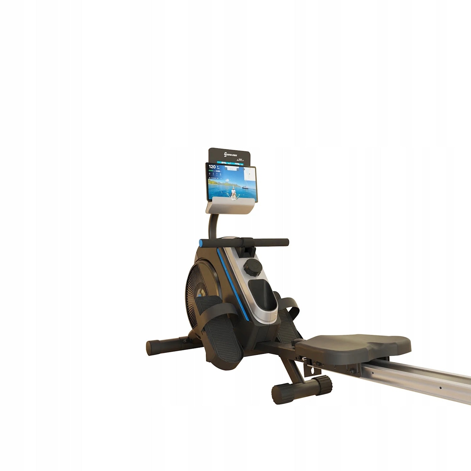 MAGNETIC ROWING MACHINE FOLDING ROWING MACHINE HOME TRAINING 150 KG Brand Capital Sports