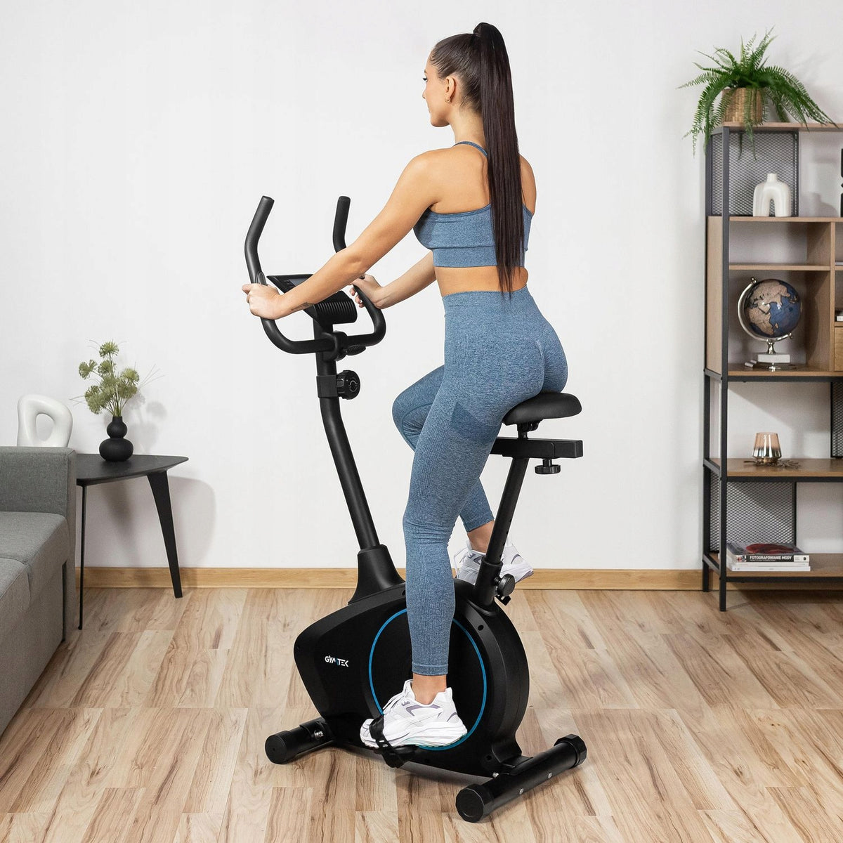 MAGNETIC STATIONARY EXERCISE BIKE FOR FITNESS EXERCISES XB1400 GYMTEK Manufacturer code XB1400