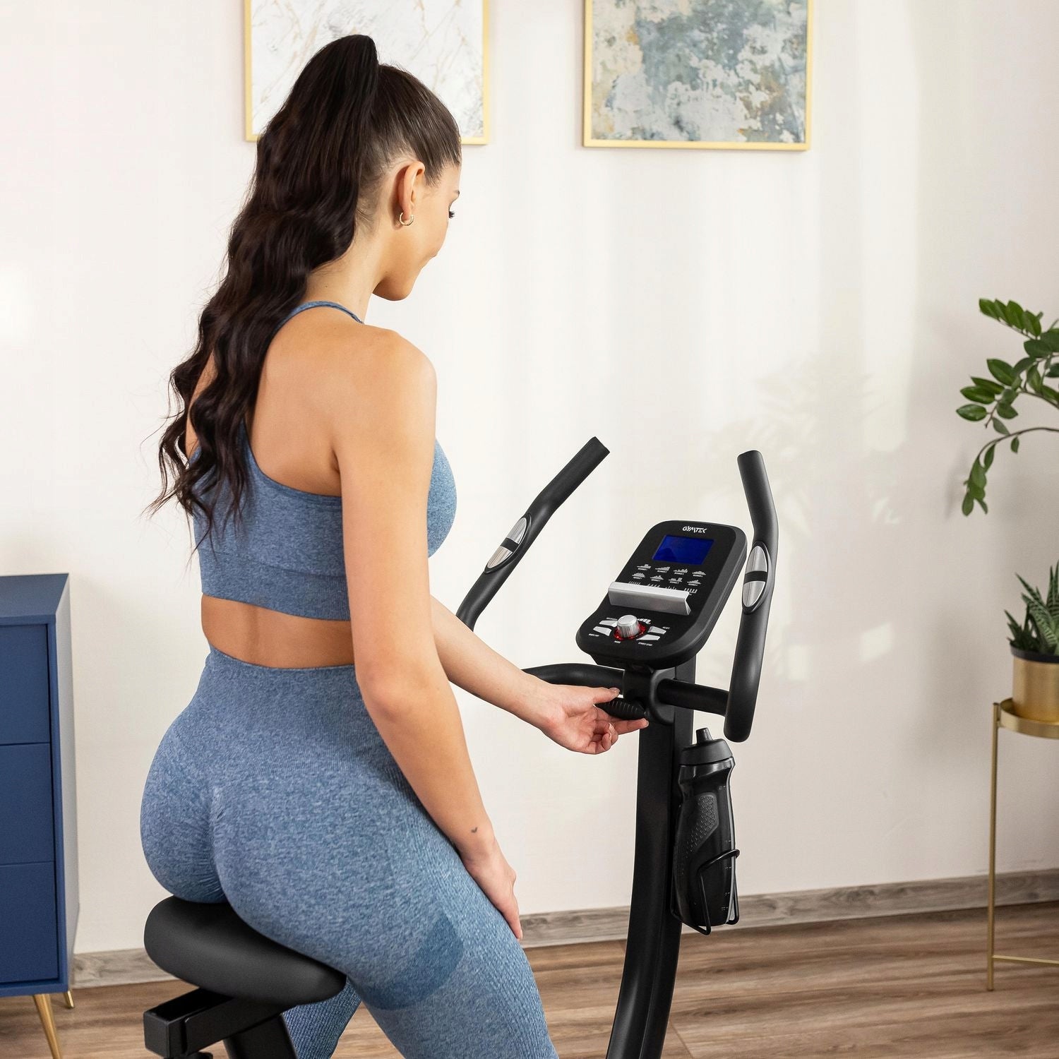 MAGNETIC STATIONARY EXERCISE BIKE FOR FITNESS EXERCISES XB4000 GYMTEK Manufacturer code XB4000