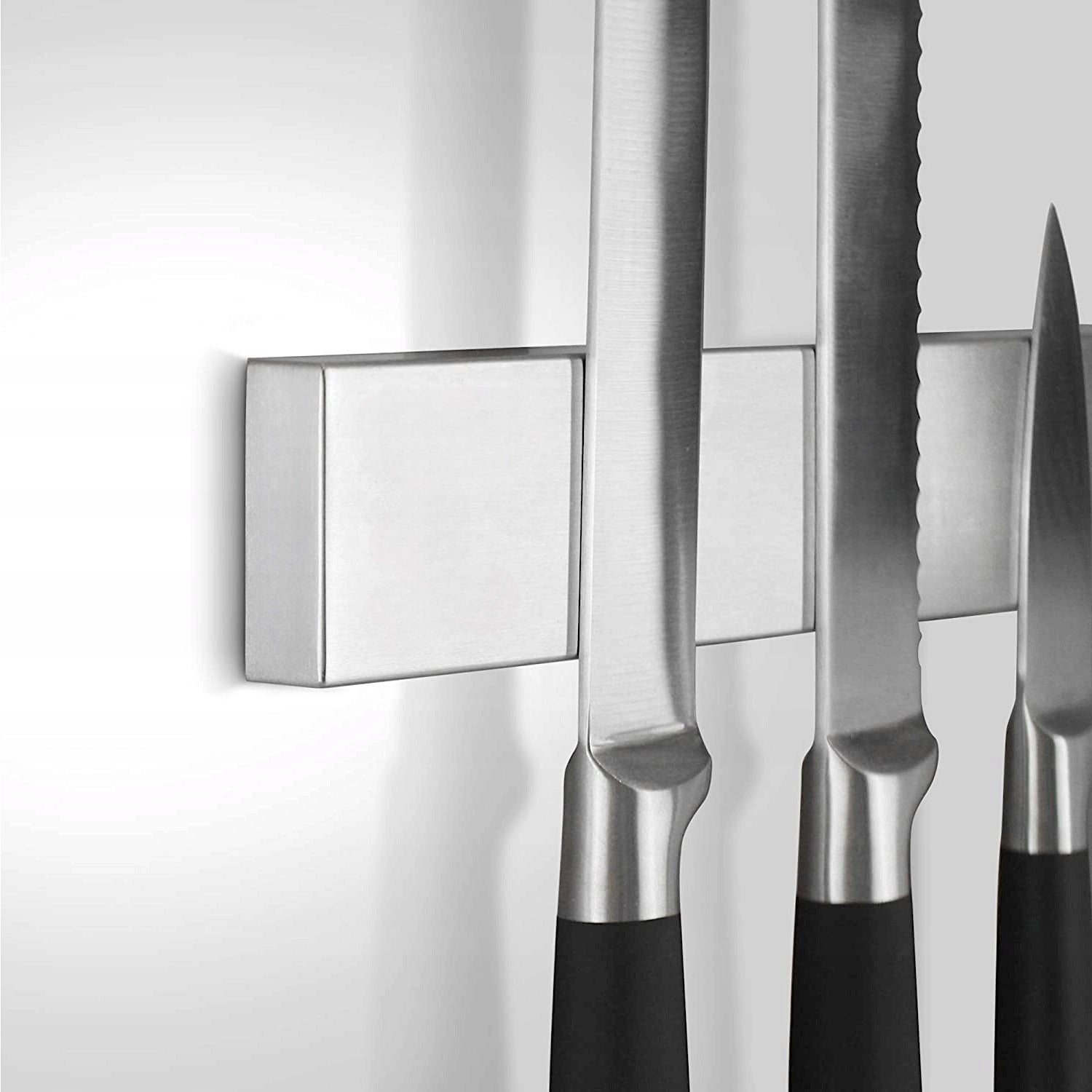 MAGNETIC STRIP FOR KNIVES WRENCHES TOOLS 40CM SELF-ADHESIVE SILVER Brand Creativo