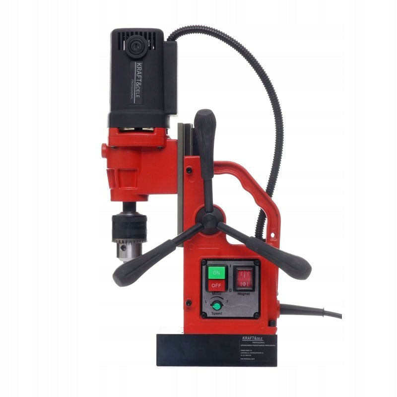 MAGNETIC VERTICAL TABLE DRILL 1800W 1300N 16mm Brand Kraft&Dele