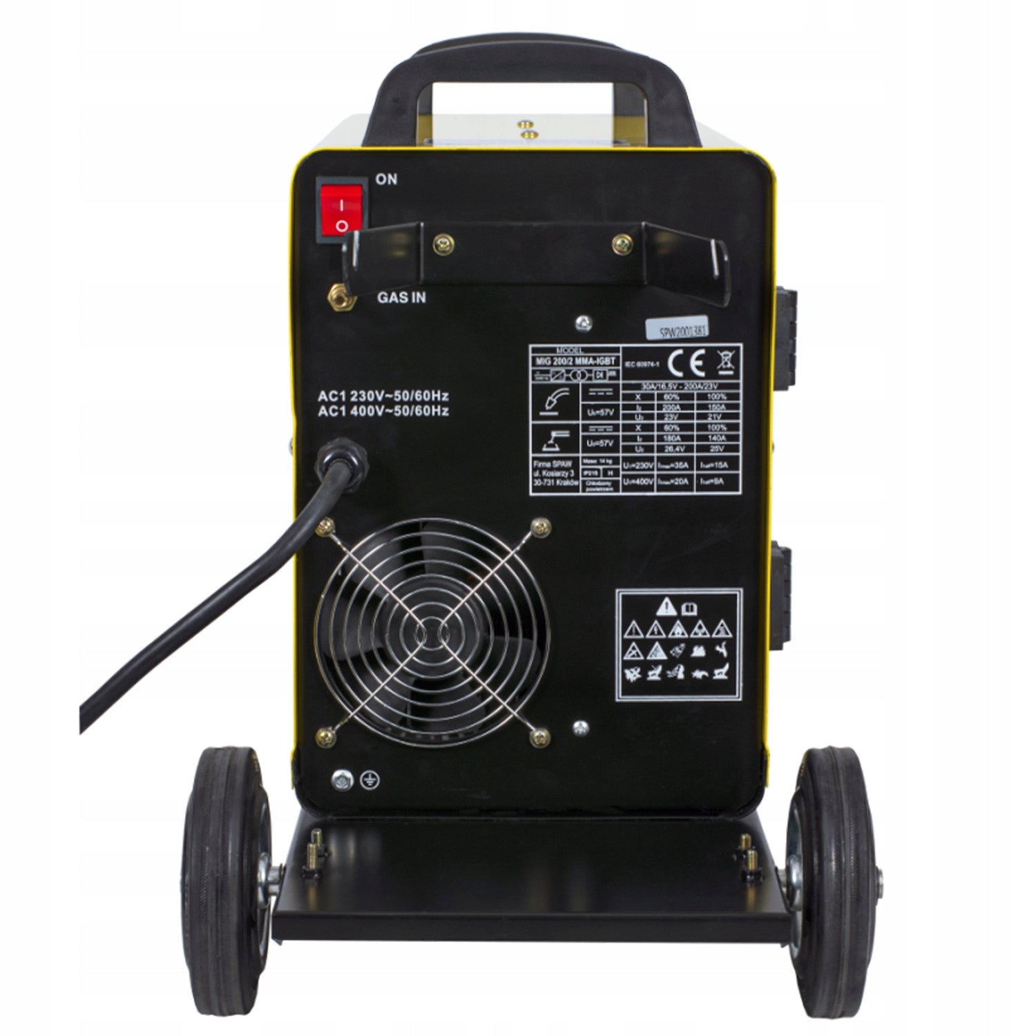 MAGNUM MIG 200/2 MAG 230V / 400V 200A MIGOMAT WELDING MACHINE Packaging status original