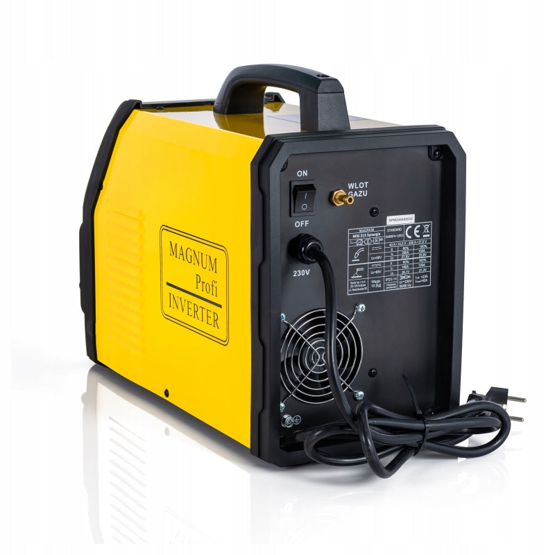 MAGNUM MIG 213 SYNERGY MIG/MAG MMA TIG FLUX 200A 230V SET4 Welding methods MIG/MAG MMA TIG