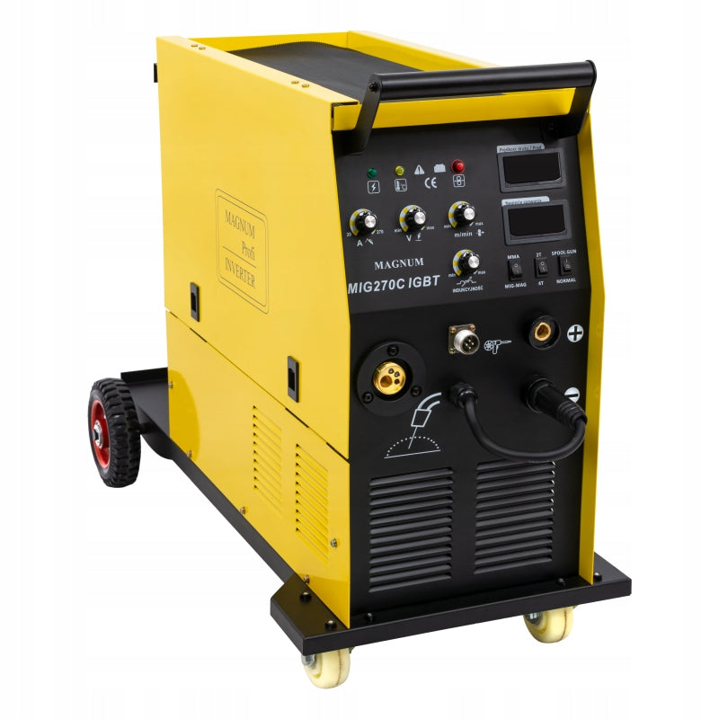 MAGNUM MIG 270C IGBT MIG/MAG MMA TIG FCAW 270A 400V Manufacturer code MIG 270C