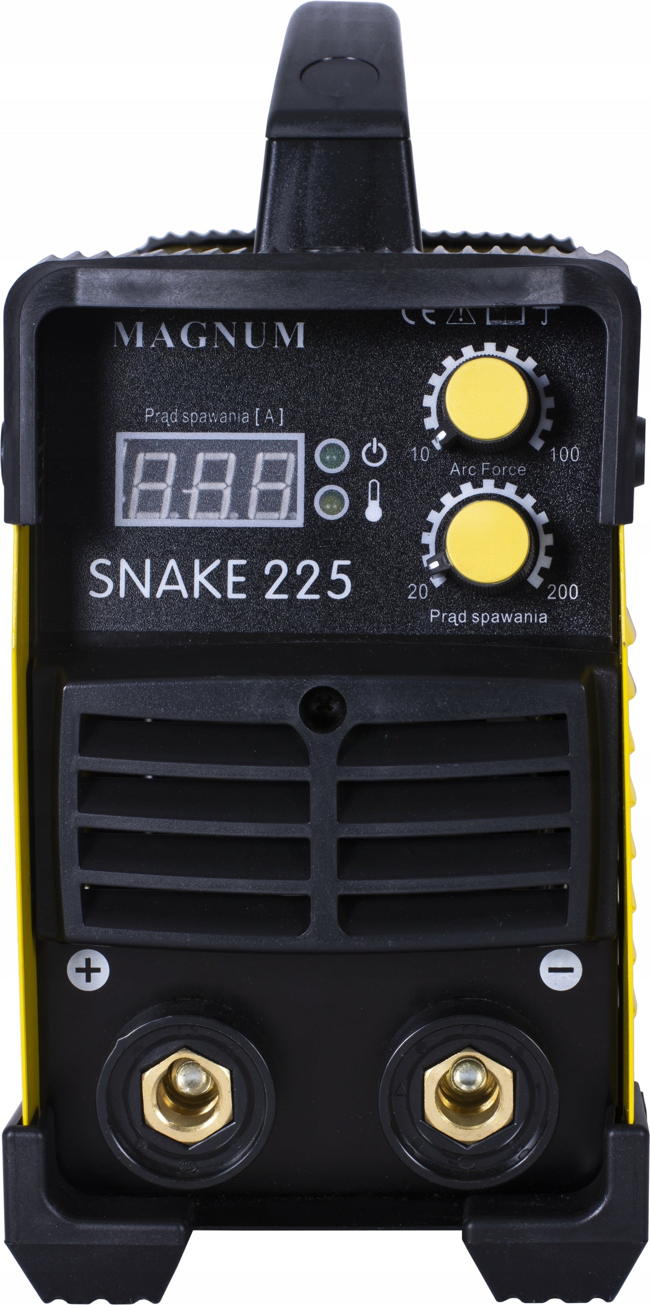 MAGNUM Snake 225 MMA welding machine 230V 200 A TIG Lift Manufacturer code U I SNA 225