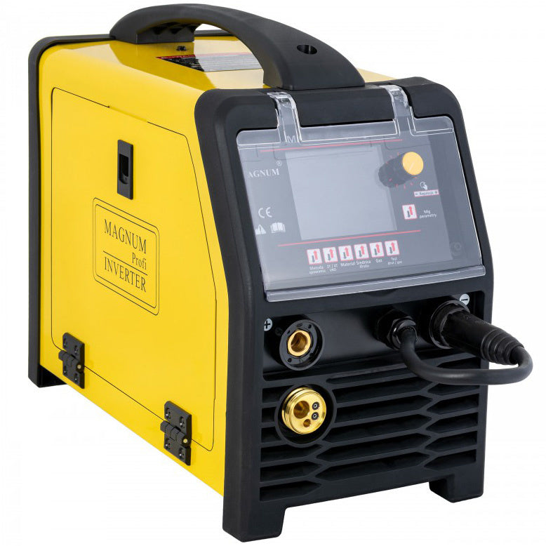 MAGNUM WELDING MACHINE MIGOMAT MIG 209 ALU SYNERGY 200A SET HAMMER MASK Brand Magnum