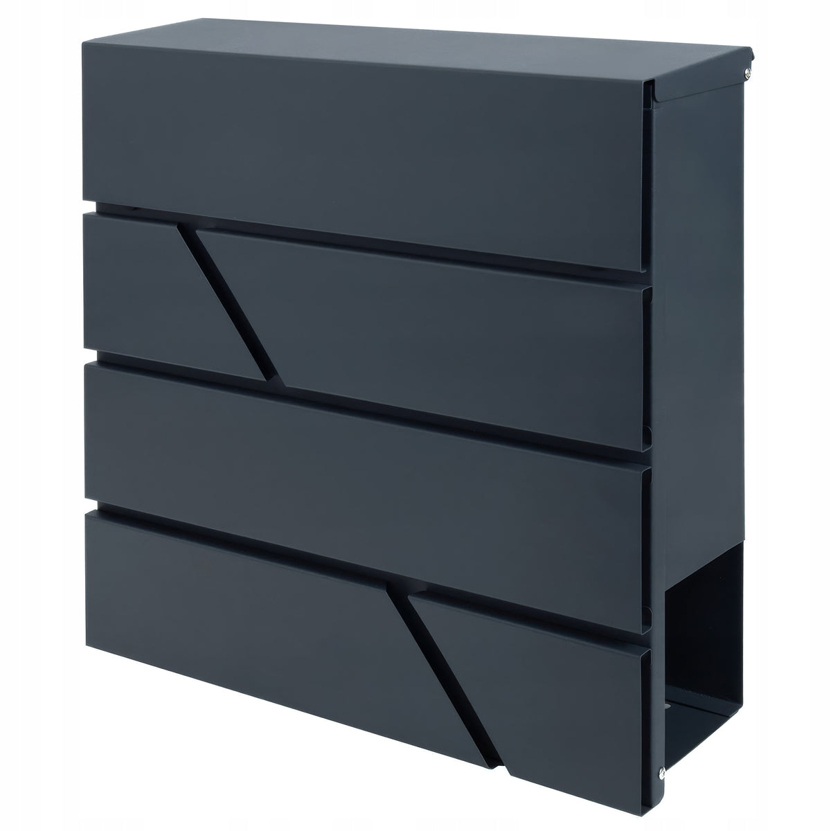 MAILBOX FOR NEWSPAPERS ANTHRACITE Mail Home