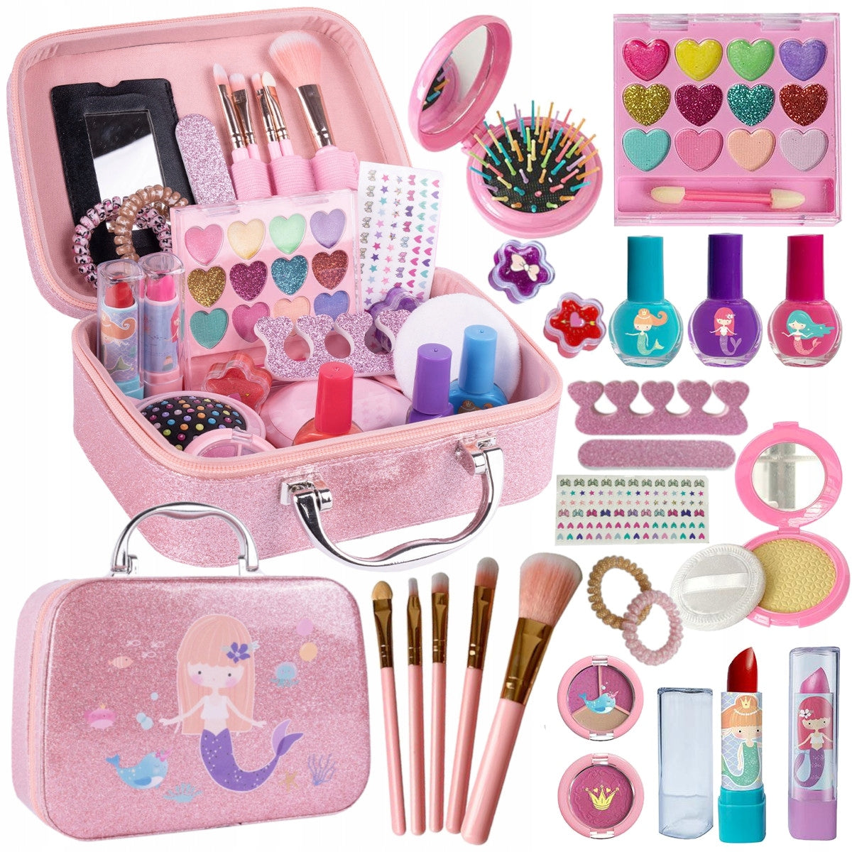MAKEUP PAINTING SET FOR CHILDREN Cosmetic Bag MAKEUP MANICURE