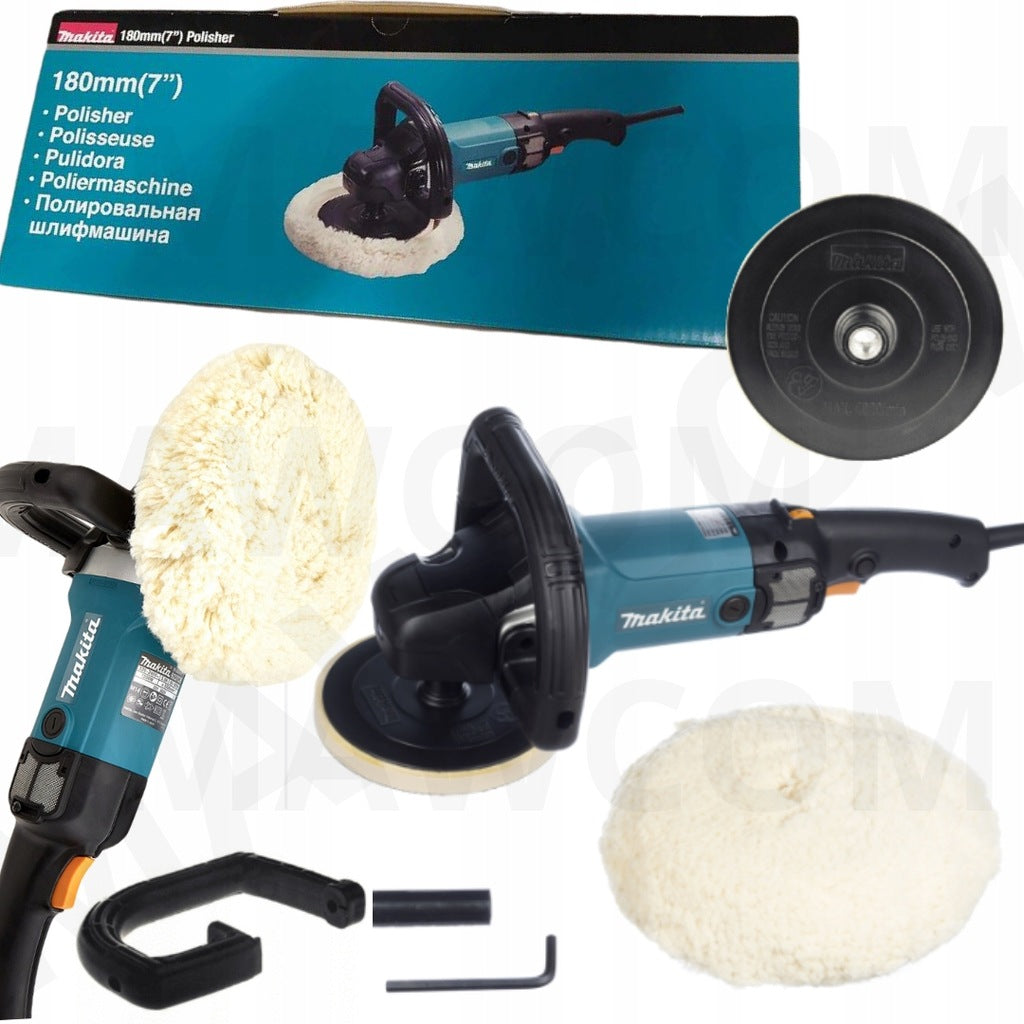 MAKITA 9237CB DISC POLISHER GRINDER 180mm EB186