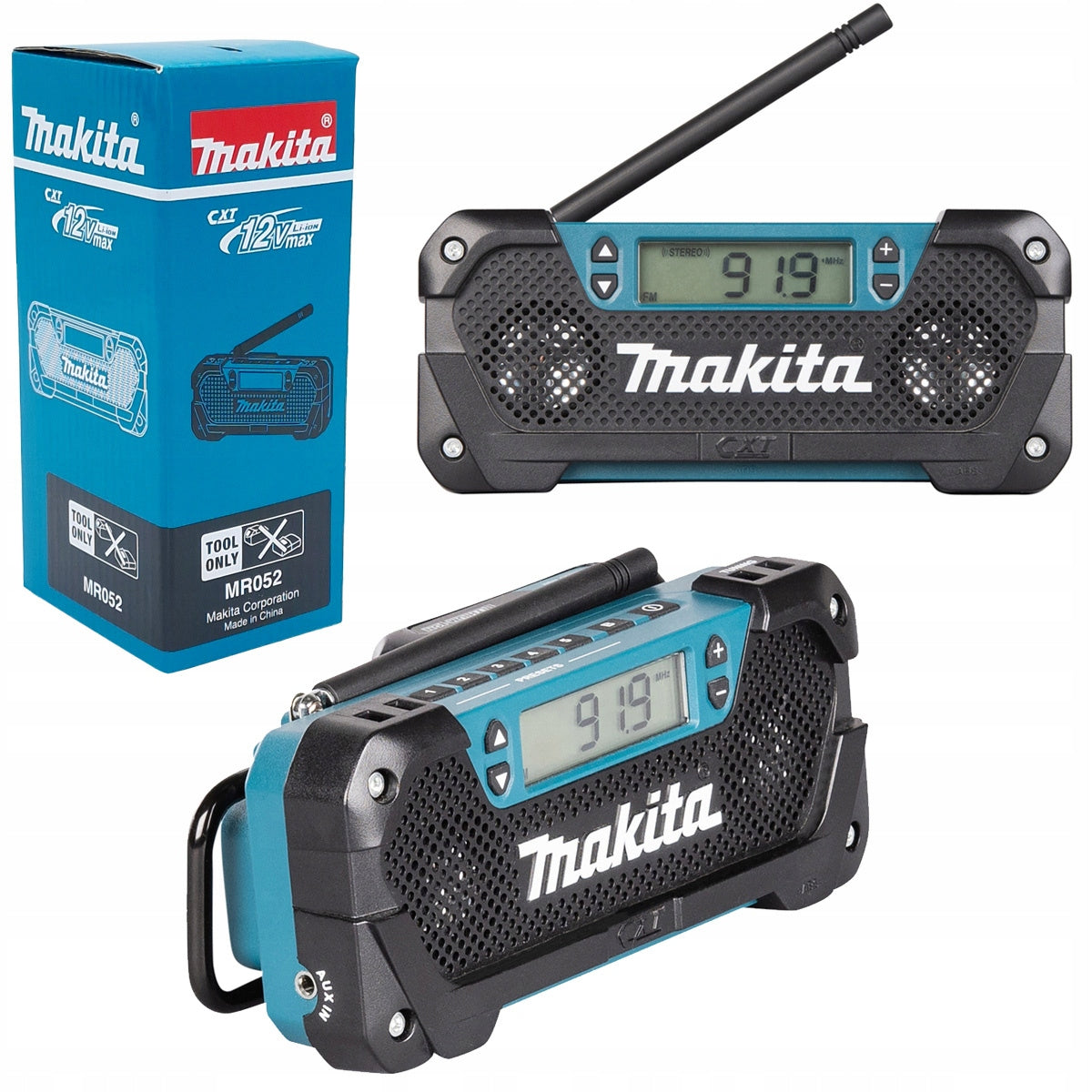 MAKITA Construction Radio 12V 10,8V CXT MR052 Battery Radio Receiver